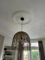 Rotan lamp, Huis en Inrichting, Lampen | Hanglampen, Ophalen, Zo goed als nieuw, Minder dan 50 cm