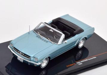 Ford Mustang 1965 Blauw Schaal 1:43 Ixo Models IXOCLC506N beschikbaar voor biedingen