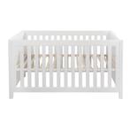Quax stripes bed / ledikant 140 x 70 cm + junior bed white, Ophalen of Verzenden, Zo goed als nieuw, Ledikant