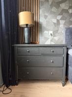 Brocante ladekast / commode, Ophalen, 50 tot 100 cm, Zo goed als nieuw, 3 of 4 laden