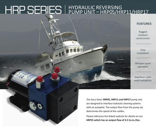2x Accu-Steer HRP17 Hydraulische Pomp Unit - Nieuw, Watersport en Boten, Navigatiemiddelen en Scheepselektronica, Nieuw, Overige typen