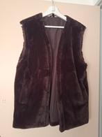 Bruine faux fur gilet - Maat 34-36, Kleding | Dames, Bodywarmers, Bruin, ONES, Ophalen of Verzenden, Zo goed als nieuw