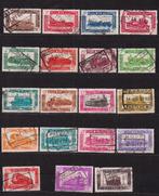 België Spoorwegzegels 1949 TR304-TR321A gestempeld, Postzegels en Munten, Ophalen, Gestempeld, Gestempeld