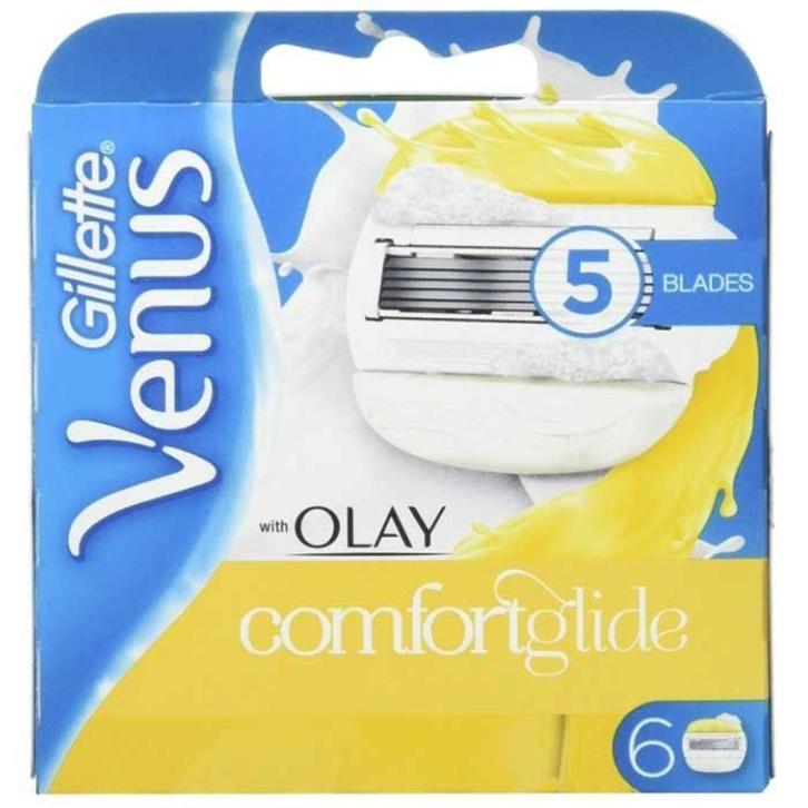 Gillette Venus & Olay 6 Comfortglide Scheermesjes, Sieraden, Tassen en Uiterlijk, Uiterlijk | Lichaamsverzorging, Nieuw, Overige typen