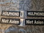 Labels voor op een honden tuig, Dieren en Toebehoren, Ophalen of Verzenden, Zo goed als nieuw