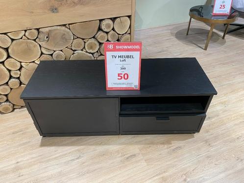 Tv meubel Loft, Huis en Inrichting, Kasten | Televisiemeubels, Gebruikt, Minder dan 100 cm, 100 tot 150 cm, 25 tot 50 cm, Overige houtsoorten