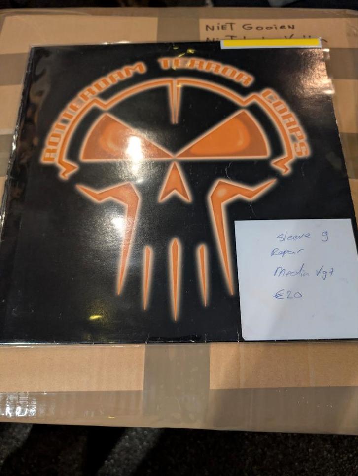 Rotterdam Terror Corps - Sick and Twisted, Cd's en Dvd's, Vinyl | Dance en House, Gebruikt, Techno of Trance, 12 inch, Ophalen of Verzenden