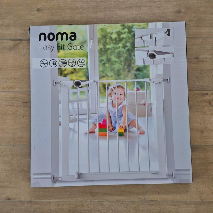 Noma Easy Fit Traphekje - Klemhekje, Kinderen en Baby's, Traphekjes, Nieuw, Klemhekje, Metaal of IJzer, minder dan 100 cm, Ophalen of Verzenden