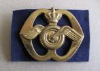 embleem AAT / Aan en Afvoertroepen  -  5 wielmoeren, Verzamelen, Militaria | Algemeen, Ophalen of Verzenden, Landmacht, Nederland