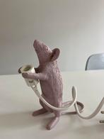 Seletti mouse lamp pink, Huis en Inrichting, Lampen | Tafellampen, Overige materialen, Gebruikt, Ophalen of Verzenden, Modern