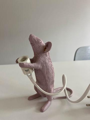Seletti mouse lamp pink beschikbaar voor biedingen