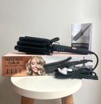 triple wave curler wafeltang, Sieraden, Tassen en Uiterlijk, Uiterlijk | Haarverzorging, Ophalen of Verzenden, Nieuw, Krultang of Stijltang