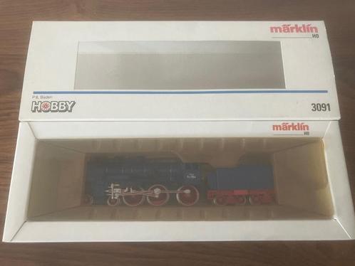 Marklin ho 3091 P8 Baden nieuwstaat, Hobby en Vrije tijd, Modeltreinen | H0, Nieuw, Locomotief, Wisselstroom, Märklin, Verzenden