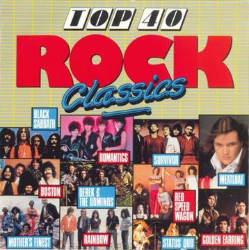 lp,Various – Top 40 Rock Classics beschikbaar voor biedingen