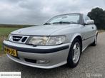 Saab 9-3 2.0t SE 154pk Cabrio 2000 volledig onderhouden!, Zwart, 4 cilinders, Cabriolet, Leder