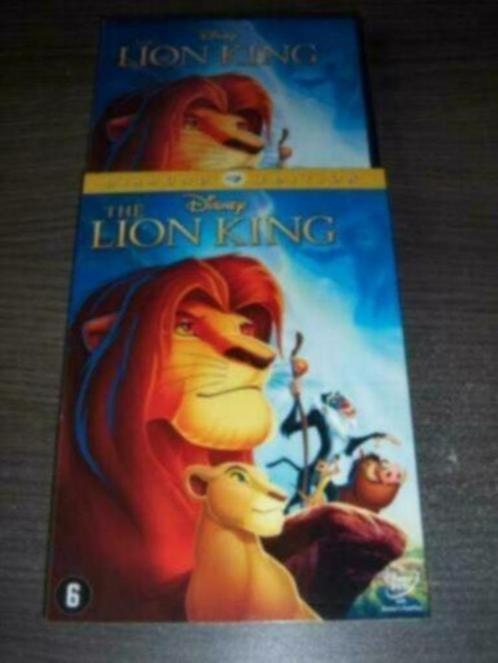 Disney The LION KING met schuifhoes rugnummer 35 z.g.a.n., Cd's en Dvd's, Dvd's | Tekenfilms en Animatie, Zo goed als nieuw, Amerikaans