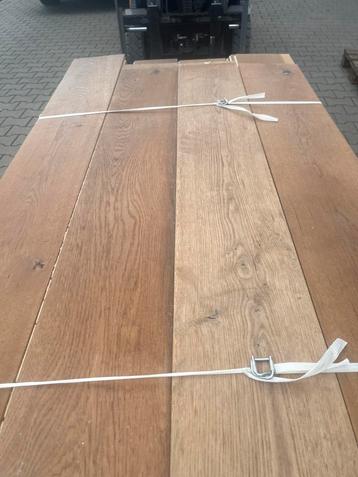 60m2 eiken lamel parketvloer . 19 cm breed 15 mm dik beschikbaar voor biedingen