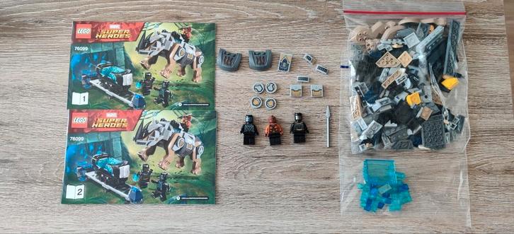 76099 - Rhino Face-Off by the Mine, Kinderen en Baby's, Speelgoed | Duplo en Lego, Zo goed als nieuw, Lego, Complete set, Ophalen of Verzenden