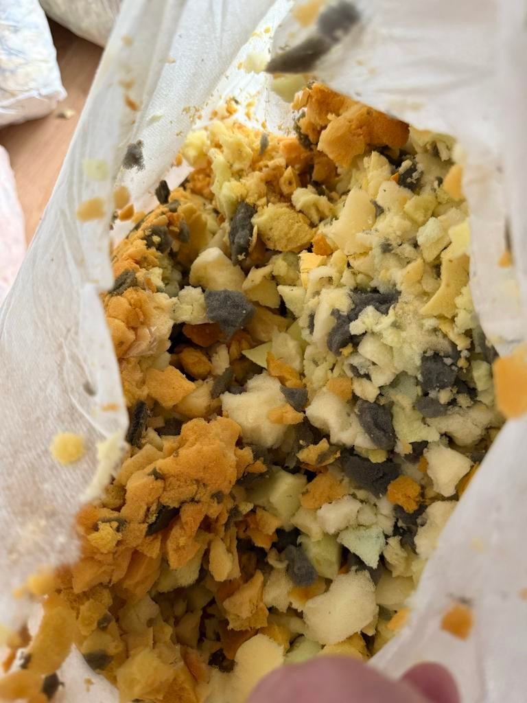 Schuimrubber Vulling voor Bankkussens, Ophalen, Gebruikt