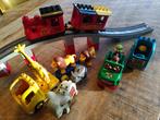 Uitgebreide duplo set, trein, knikkerbaan en meer, Kinderen en Baby's, Speelgoed | Duplo en Lego, Ophalen, Gebruikt, Complete set
