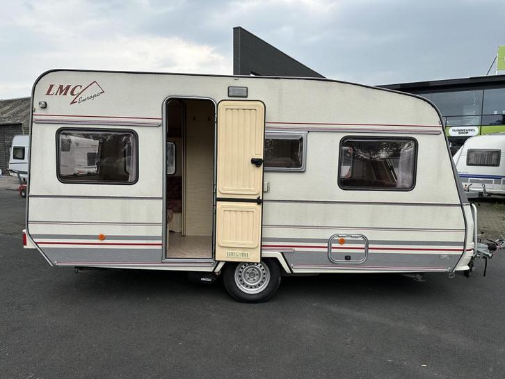 LMC EUROPA 450 RONDZIT-GEWONE ZIT ISABELLA TENT, Caravans en Kamperen, Caravans, Bedrijf, tot en met 4, 750 - 1000 kg, Standaardzit