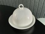 Porseleinen botercloche met stolp, Porselein of Keramiek, Schaal, Rond, Nieuw