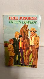 Boek Drie jongens en een Cowboy, Ophalen of Verzenden