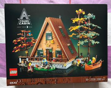 Lego 21338 A-frame boshut - 100% nieuw in verzegelde doos beschikbaar voor biedingen