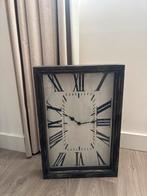 Grote Wandklok - 41x8x60 cm, Ophalen, Zo goed als nieuw, Analoog, Wandklok