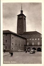 Enschede - Stadhuis (1950), Verzenden, 1940 tot 1960, Gelopen, Overijssel
