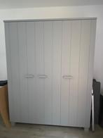 Woood kast Dennis driedeurs grijs, Huis en Inrichting, Ophalen, Gebruikt, 200 cm of meer, 150 tot 200 cm