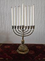 chanoeka kandelaar, Ophalen of Verzenden, Koper of Brons