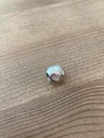 Pandora parelmoer hartjes bedel zilver 925 Ale, Gebruikt, Pandora, Ophalen of Verzenden, 1 bedel