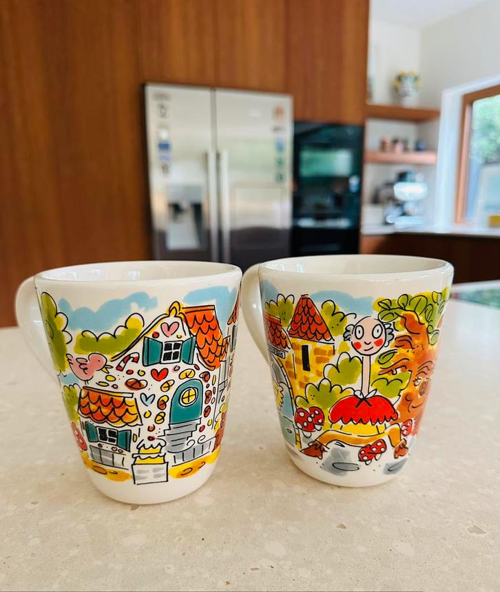 efteling blond servies cappuccino mok koffie glas schaal, Verzamelen, Efteling, Zo goed als nieuw, Gebruiksvoorwerp, Ophalen of Verzenden