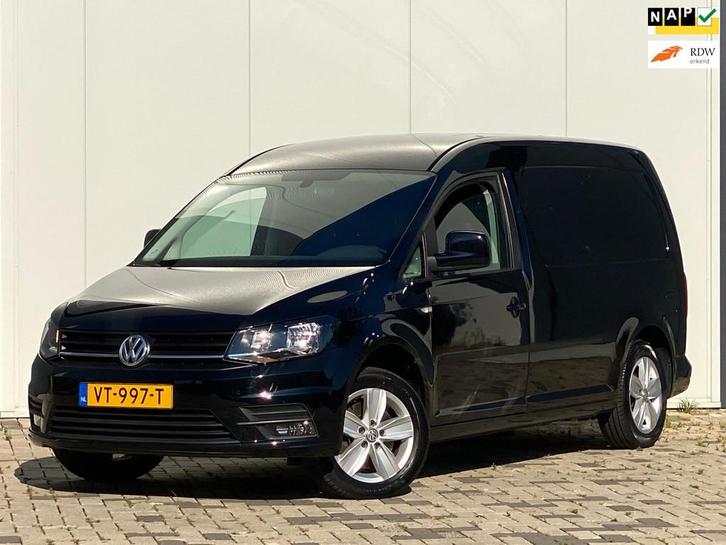 Volkswagen Caddy 2.0 TDI L2H1 BMT Maxi Highline AUTOMAAT, Auto's, Bestelauto's, Bedrijf, Te koop, ABS, Airbags, Airconditioning