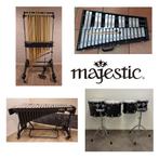Majestic - buisklokken pauken vibrafoon klokkenspel bassdrum, Muziek en Instrumenten, Percussie, De Slagwerkplaats, Nieuw, Ophalen of Verzenden