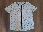 Schattig shirtje Hema maat L, Wit, Maat 42/44 (L), Ophalen of Verzenden, Zo goed als nieuw
