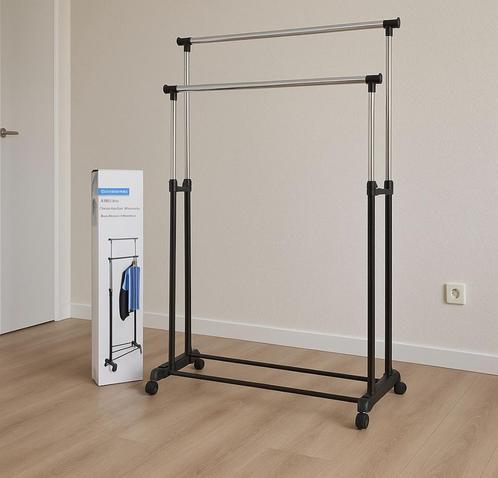 Nieuwe stevige dubbele kledingrekken te koop! (meerdere), Kleding | Dames, Kledingrekken, Nieuw, Met wielen, Ophalen of Verzenden