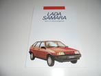brochure Lada Samara  1990, Overige merken, Ophalen of Verzenden, Zo goed als nieuw