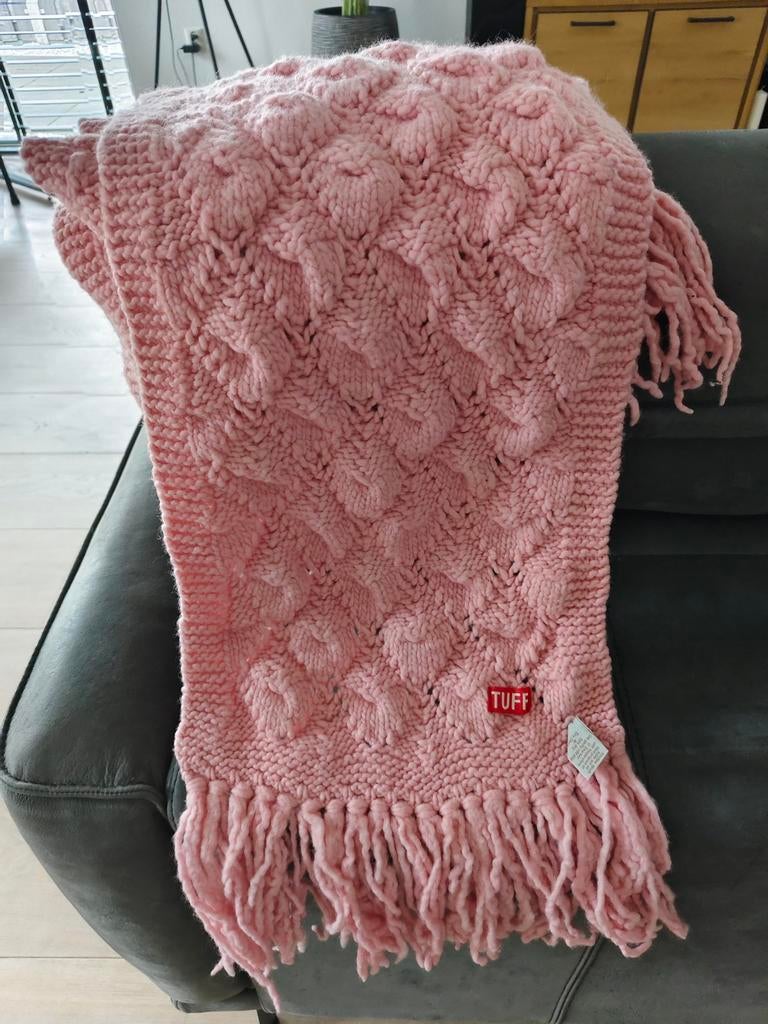 Mooie Gebreide sjaal, Kleding | Dames, Ophalen of Verzenden, Nieuw, Maat 46/48 (XL) of groter, Sjaal