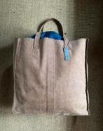 Grote leren My Paper Bag tas Myomy, Ophalen of Verzenden, Gebruikt, Bruin, Handtas