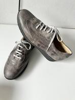 Durea veterschoenen maat 38 (5-/G) grijs leer, Ophalen of Verzenden, Zo goed als nieuw, Grijs