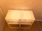 Ikea VIKHAMMER twee nachtkastjes, Huis en Inrichting, Slaapkamer | Nachtkastjes, Ophalen, Gebruikt, Hout, Minder dan 55 cm