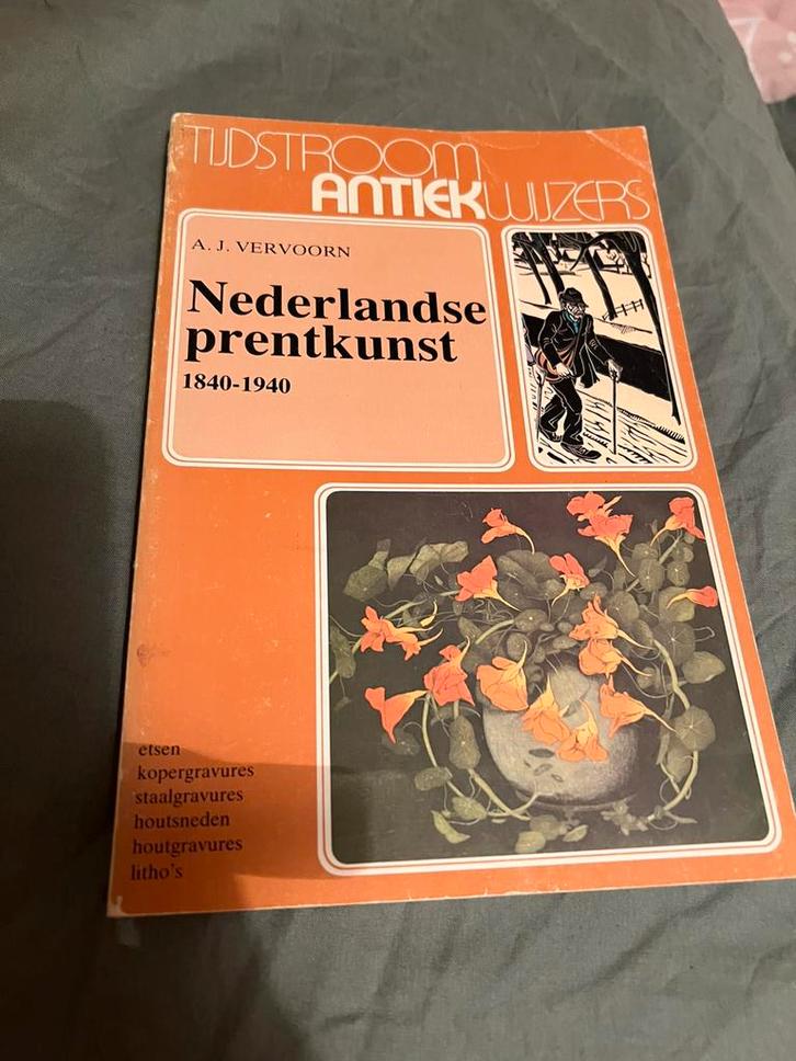 Tijdstroom antiekwijzers Nederlandse prentkunst 1840 - 1940, Boeken, Kunst en Cultuur | Beeldend, Gelezen, Ophalen of Verzenden