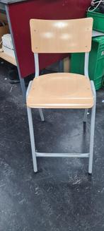 schoolstoel, Ophalen, Gebruikt, Bruin, Vijf, Zes of meer stoelen