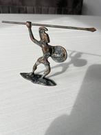 Oud bronzen beeldje gladiator, Antiek en Kunst, Kunst | Beelden en Houtsnijwerken, Ophalen of Verzenden