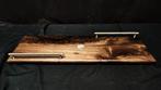 Luxe charcuterie serveerplank #5 (figured walnut) JD design, Info@mrjd-woodworks.com, Nieuw, Ophalen of Verzenden, JD-WoodWorks