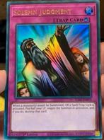Yu-Gi-Oh! Solemn Judgment RA02 1st Edition !, Verzenden, Zo goed als nieuw, Losse kaart, Foil