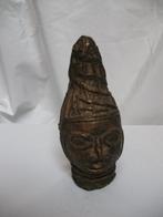 Etnisch Afrikaans Benim Brons/ Koper Sculpture Replica? Vint, Antiek en Kunst, Ophalen of Verzenden, Brons