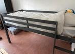 Half hoogslaper antraciet (Leenbakker), Ophalen, Gebruikt, Eenpersoons, 200 cm